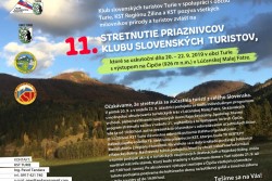 11. stretnutie priaznivcov Klubu slovenských turistov