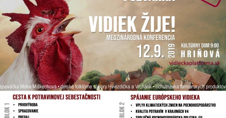 Vidiek žije! medzinárodná konferencia