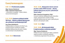 Seminár Zariadenia sociálnych služieb a chránené pracoviská