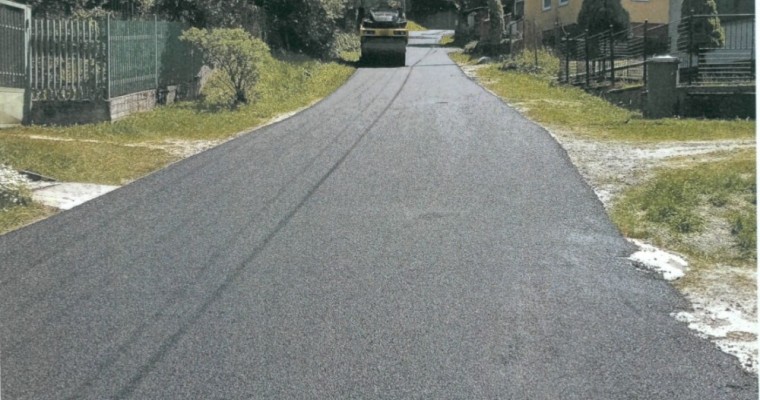 Rekonštrukcia cesty na parcele C-KN 290/1 v obci Malá Čierna