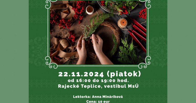 Aranžovanie z prírodných materiálov